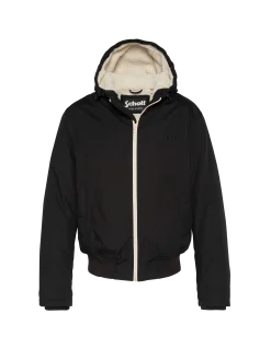 Parka noire multipoches à capuche - NOIR