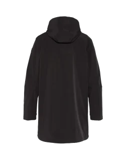 Parka noire urban à capuche - NOIR