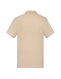 Polo beige clair et blanc - BEIGE CLAIR/BLANC