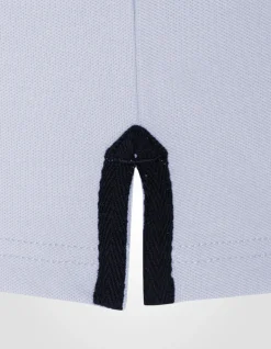 Polo blanc et bleu marine - BLANC/MARINE