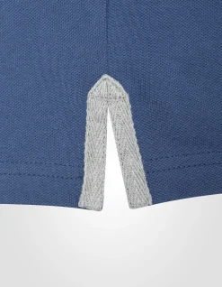 Polo bleu et gris - BLEU/GRIS