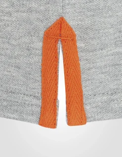 Polo gris et orange - GRIS/ORANGE