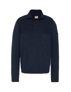 Pull camionneur bleu marine - MARINE