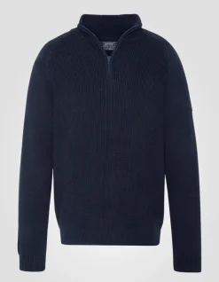 Pull camionneur bleu marine - MARINE