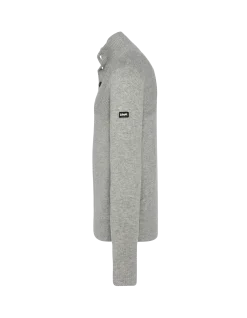 Pull camionneur gris chiné - GRIS CHINÉ