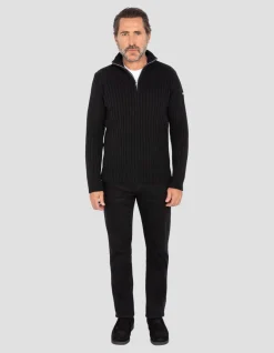 Pull camionneur noir recyclé - NOIR