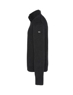 Pull trucker anthracite chiné - ANTHRACITE CHINÉ