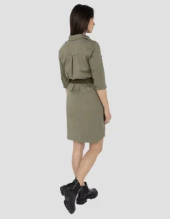 Robe army kaki clair - KAKI CLAIR