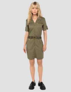 Robe army kaki clair - KAKI CLAIR