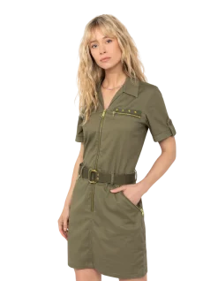 Robe army kaki clair - KAKI CLAIR