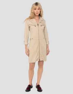 Robe army vanille - VANILLE