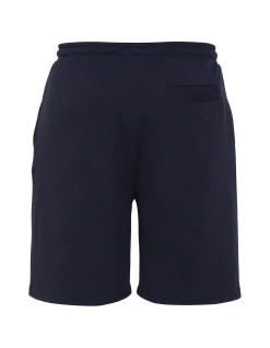 Short bleu marine effet gaufré - MARINE