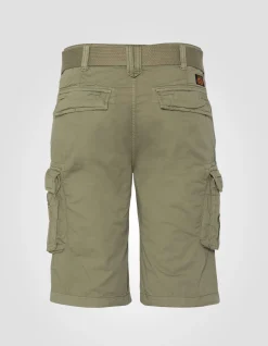Short cargo kaki clair multipoches - KAKI CLAIR