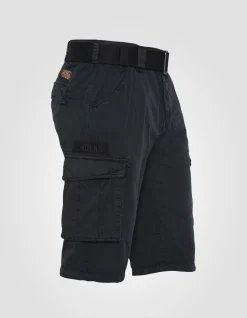 Short cargo noir multipoches - NOIR
