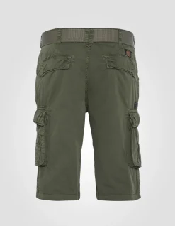 Short cargo olive multipoches - OLIVE