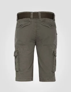 Short cargo olive multipoches - OLIVE