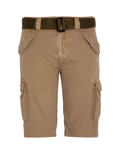 Short cargo tabac multipoches - TABAC
