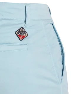 Short chino bleu ciel - BLEU CIEL