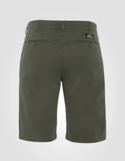 Short chino kaki foncé - KAKI FONCÉ