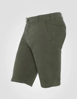 Short chino kaki foncé - KAKI FONCÉ