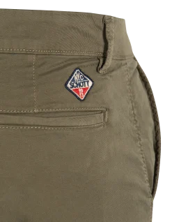 Short chino kaki - KAKI