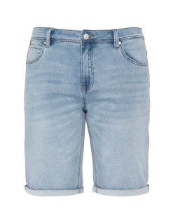 Short en jean bleu - BLEU