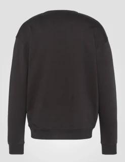 Sweatshirt anthracite à col rond - ANTHRACITE