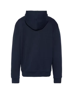 Sweatshirt bleu marine à capuche imprimé « SCHOTT BROS INC. » - MARINE