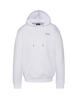 Sweatshirt à capuche blanc - BLANC