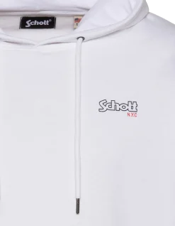Sweatshirt à capuche blanc - BLANC