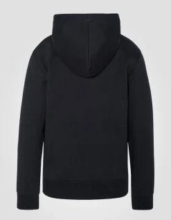 Sweatshirt noir à capuche enfant - NOIR