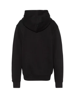 Sweatshirt noir à capuche imprimé Schott Official enfant - NOIR