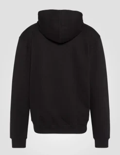 Sweatshirt noir à capuche - NOIR