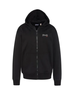 Sweatshirt zippé noir à capuche enfant - NOIR