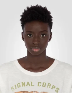 T-shirt army blanc - BLANC CASSÉ