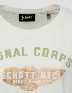 T-shirt army blanc - BLANC CASSÉ