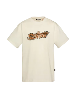 T-shirt blanc effet vintage - BLANC CASSÉ