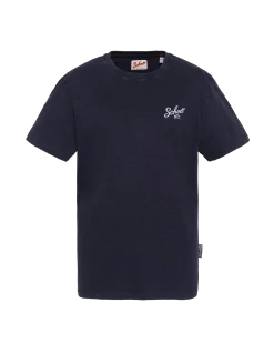 T-shirt city district bleu marine foncé - MARINE FONCÉ