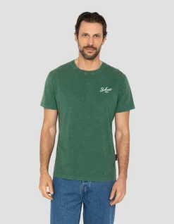 T-shirt city district vert - VERT