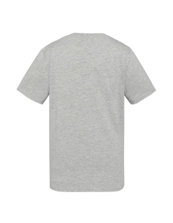T-shirt gris chiné imprimé enfant - GRIS CHINÉ