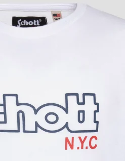 T-shirt imprimé blanc enfant - BLANC