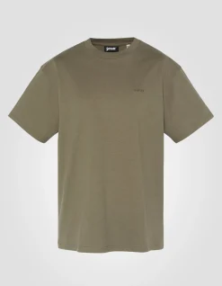 T-shirt kaki à manches courtes - KAKI