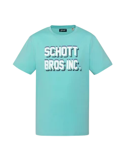 T-shirt lagon imprimé Schott Bros Inc. - LAGON