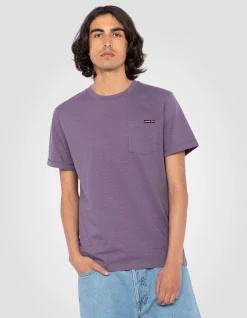 T-shirt lilas effet flammé - LILAS