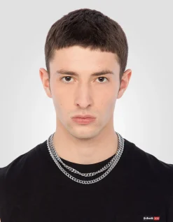 T-shirt noir sans manche effet flammé - NOIR
