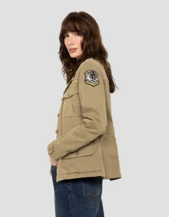Veste army surteint kaki clair - KAKI CLAIR