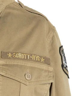 Veste army surteint kaki clair - KAKI CLAIR